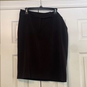 Gloria Vanderbilt Elegant Black Pencil Skirt